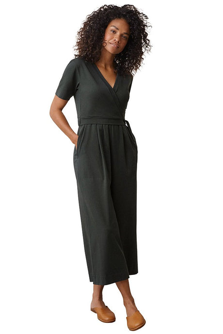 Boob Design Amelia Organic Maternity & Nursing Jumpsuit - Deep Green - XL