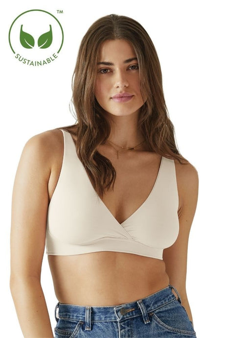 Bravado Designs Ballet Nursing Bra in Sustainable Fabric - Antique White - L