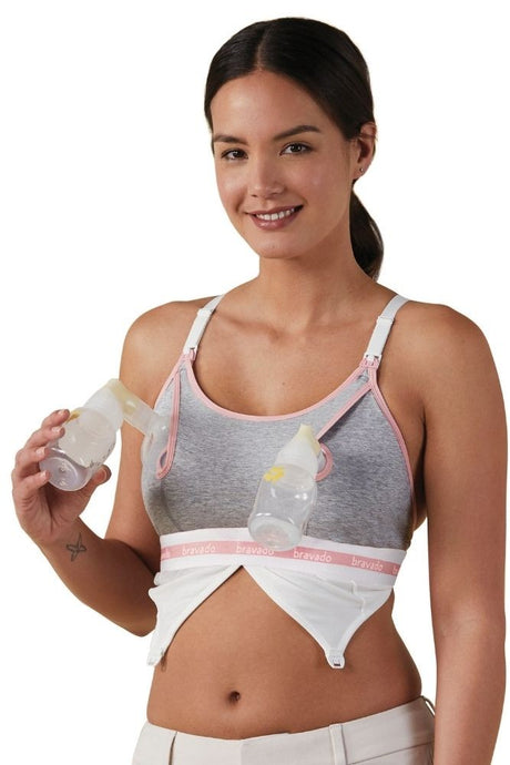 Majamas Organic Padded Addy Bra (NO PADS) - Heavenly Pink - L – Figure 8  Outlet